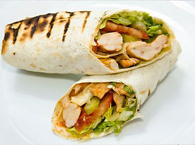 High Protein Chicken Wrap