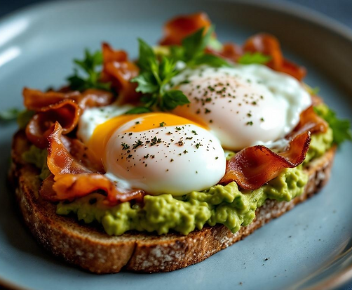 Avocado, Turkey & Egg Toast