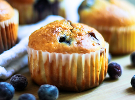 Blueberry Protein Muffins