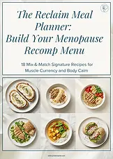 menopause meal plan