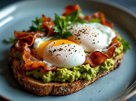 Avocado, Turkey & Egg Toast