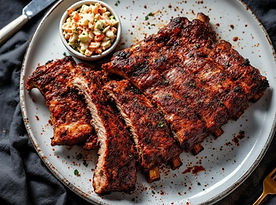 Pork Ribs & Tomato-Based BBQ Sauce