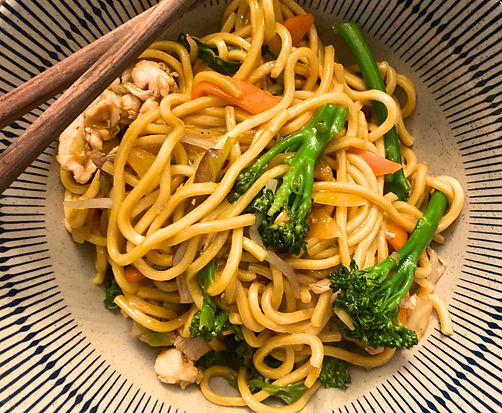 Chicken Noodle Stir Fry