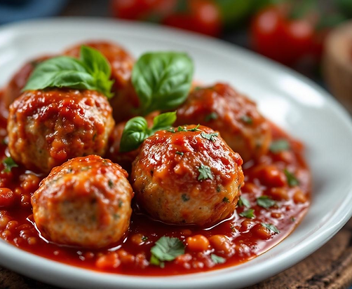 Meatballs in Tomato Sauce