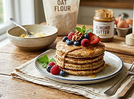 Banana Protein Pancakes